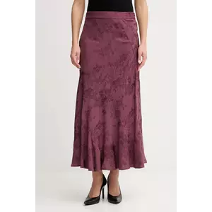 Hoss Intropia fustă culoarea bordo, maxi, evazați, 8422464 imagine