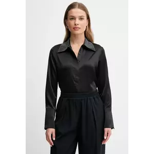 Joseph Ribkoff cămașă culoarea negru, cu guler clasic, regular, 254926 imagine