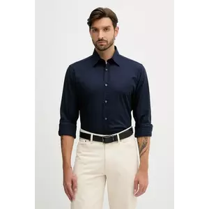 BOSS Orange cămașă culoarea bleumarin, cu guler clasic, regular, 50548959 imagine