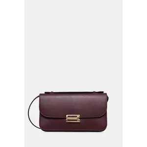 Victoria Beckham geantă piele culoarea bordo, B425AAC006932A imagine