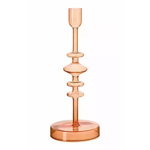 Villeroy & Boch sfeșnic decorativ Like Home 9 x 9 x 27 cm culoarea portocaliu imagine