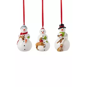 Villeroy & Boch pandantiv decorativ Nostalgic Ornaments 5 x 5 x 8 cm 3-pack imagine
