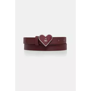 United Colors of Benetton curea copii culoarea bordo, 6QE6CL00S imagine