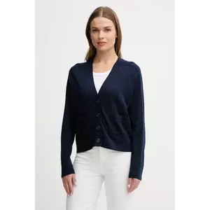 United Colors of Benetton cardigan din lână culoarea negru, light, 11AHD604R imagine