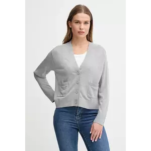 United Colors of Benetton cardigan din lână culoarea negru, light, 11AHD604R imagine