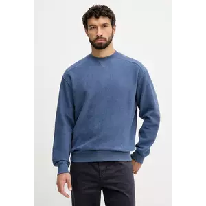 United Colors of Benetton hanorac de bumbac culoarea portocaliu, uni, 3NMEU109T imagine