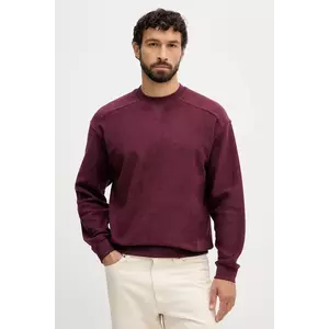 United Colors of Benetton hanorac de bumbac culoarea portocaliu, uni, 3NMEU109T imagine