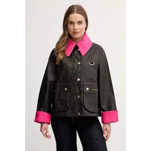 Barbour jachetă de bumbac Icons Spey culoarea verde, de tranziție, LWX1515 imagine