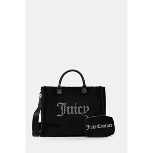 Juicy Couture poșetă Iris Velvet culoarea negru, BIJIR8944WZC imagine