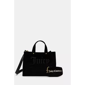 Juicy Couture poșetă Iris Velvet culoarea negru, BIJIR8941WC9 imagine