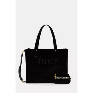 Juicy Couture poșetă Iris Velvet culoarea negru, BIJIR8942WC9 imagine