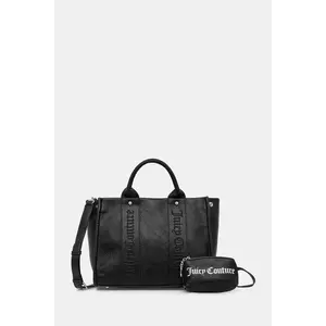 Juicy Couture poșetă Iris Embroidery culoarea negru, BIJIR8946WVP imagine