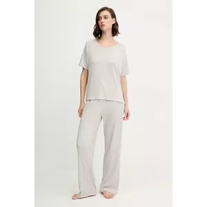 women'secret pijama culoarea gri, 4752536 imagine