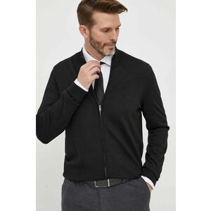 BOSS cardigan din lana culoarea negru imagine