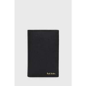 Paul Smith portofel de piele culoarea negru, M1A-4774-BMULTI imagine