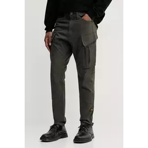 G-Star pantaloni bărbați, culoarea verde, slim D24307.E172 imagine