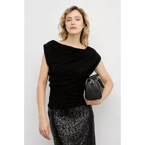 Answear.LAB bluza culoarea negru, neted imagine