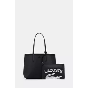 Lacoste poșetă cu două fețe culoarea bleumarin, NF5128AS imagine