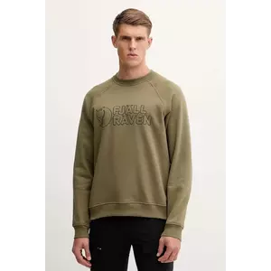 Fjallraven hanorac Fjällräven Classic culoarea verde, cu imprimeu, F12600230-620 imagine