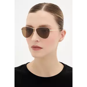 Saint Laurent ochelari de soare VESPER culoarea auriu, SL 831 imagine