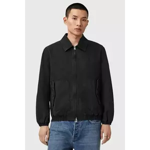 AllSaints geacă HOLMAN culoarea negru, de tranziție, M004OD imagine