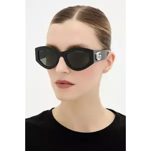 Gucci ochelari de soare culoarea negru, GG1951S imagine