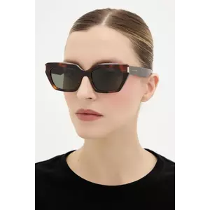 Saint Laurent ochelari de soare PAGE culoarea maro, SL 826 imagine