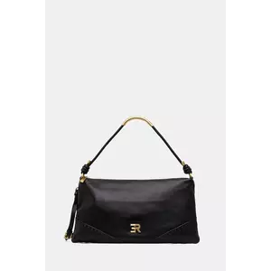 ERMANNO Firenze geantă de piele culoarea negru, 12401940 imagine