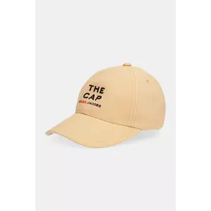 A.P.C. șapcă de baseball din bumbac A.P.C. x MARC JACOBS culoarea maro, COHKM.M24173 imagine