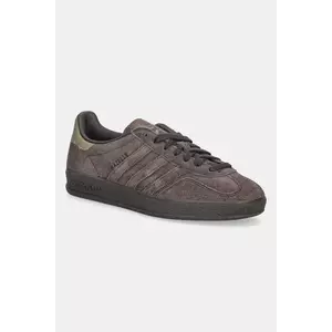 adidas Originals sneakers din piele întoarsă Gazelle Indoor culoarea maro, JQ8402 imagine