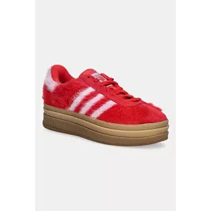 adidas Originals sneakers Gazelle Bold culoarea roșu, JS3905 imagine