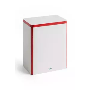 HAY recipient cu capac Tin Container L/17 x 11, 1 x 20 cm culoarea alb imagine
