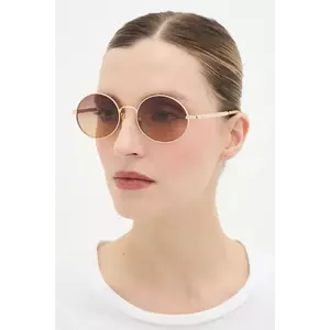 Chloé ochelari de soare culoarea auriu, CH0326S imagine