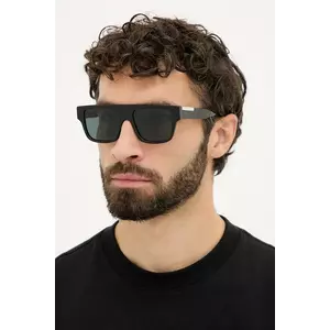 Gucci ochelari de soare culoarea negru, GG1960S imagine