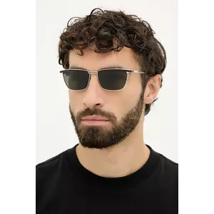 Saint Laurent ochelari de soare JOE culoarea argintiu, SL 795 imagine