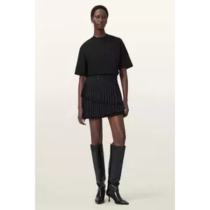 AllSaints fustă OONA culoarea negru, mini, drept, W012RD imagine