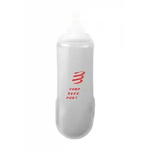 Compressport bidon apă Ergoflask 500 ml culoarea transparent, XBPU823 imagine