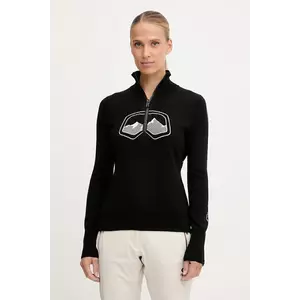 BOGNER Fire+Ice pulover din amestec de lână AZRA culoarea negru, light, cu turtleneck, 84538499 imagine