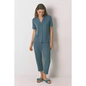 women'secret pijama culoarea verde, 3592437 imagine