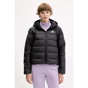 adidas geacă de puf Essentials Climawarm culoarea negru, de tranziție, KC1580 imagine