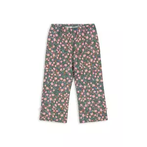 Konges Sløjd pantaloni DREY SLIT PANTS GOTS cu imprimeu, KS103787 imagine