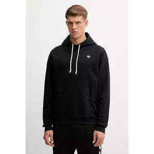 Hummel bluză culoarea negru, cu glugă, uni, 232944 imagine