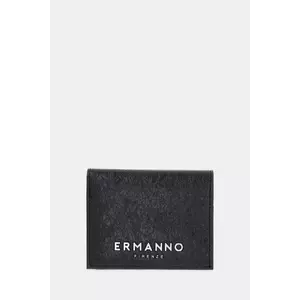 ERMANNO Firenze portofel culoarea negru, 12600398 imagine