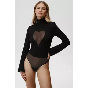 Undress Code body Thong culoarea negru, uni, 841 imagine