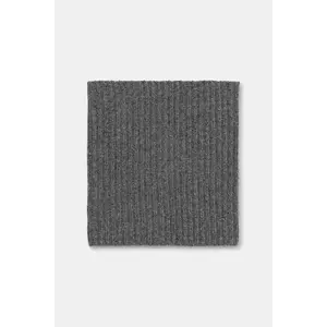 United Colors of Benetton o eșarfă cu lână culoarea gri, uni, 1344DU01M imagine