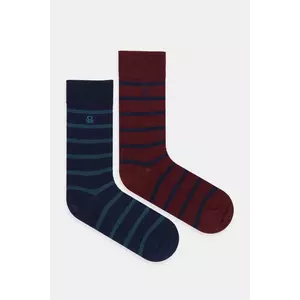 United Colors of Benetton șosete copii culoarea bordo, 6AO427035 imagine