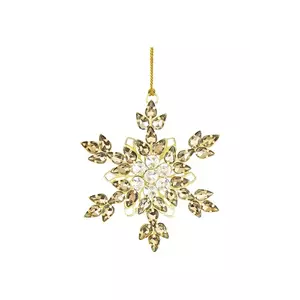 pandantiv decorativ 12 x 10 x 1 cm culoarea galben imagine