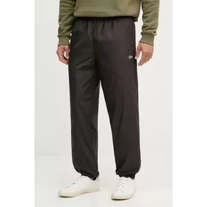 Lacoste pantaloni de trening culoarea maro, uni, XH8909 imagine