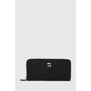 Karl Lagerfeld portofel culoarea negru, A4W32011 imagine
