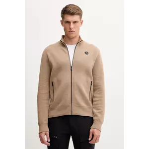 Fusalp cardigan din amestec de lână Mayeul culoarea bej, G2110 imagine